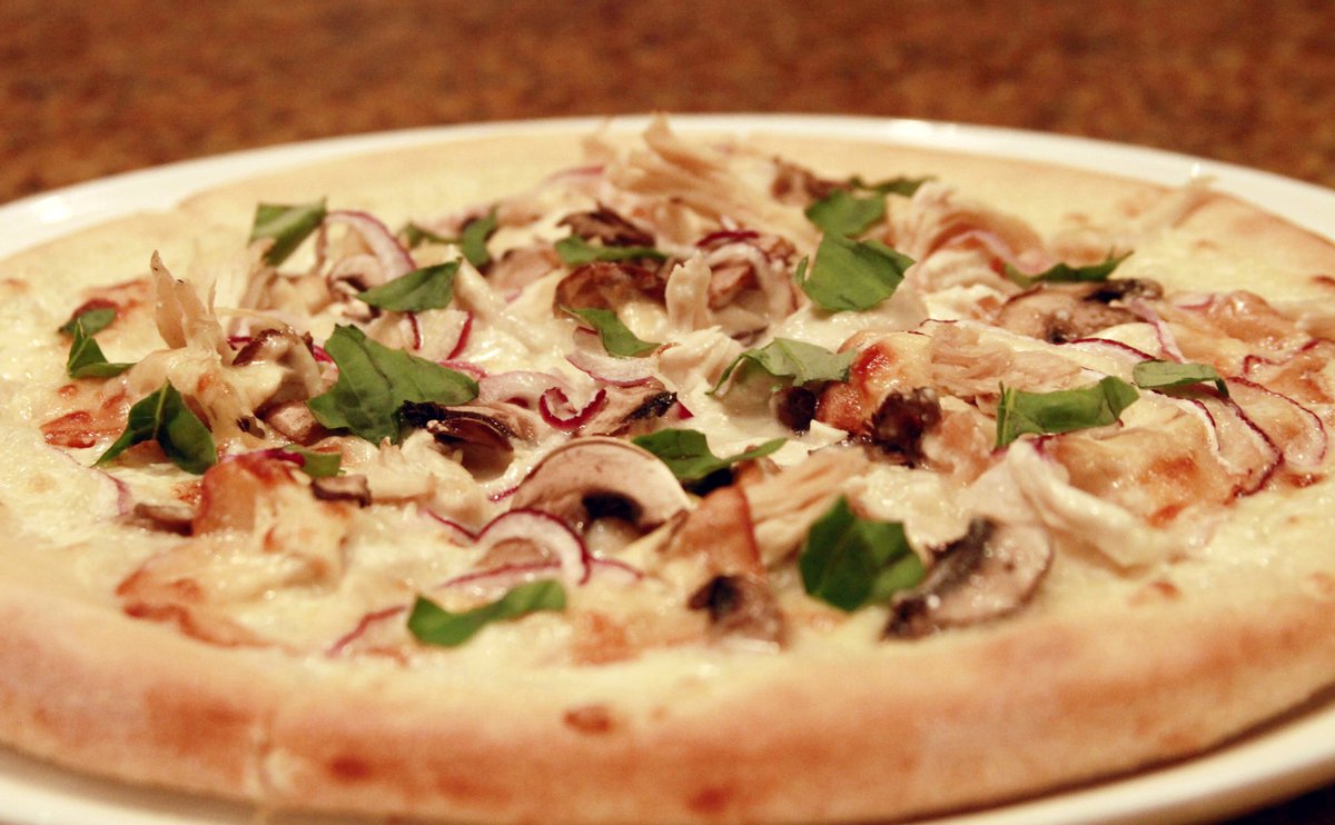 There's nothing better to help you get over the hump than our wood fire pizza 🍕