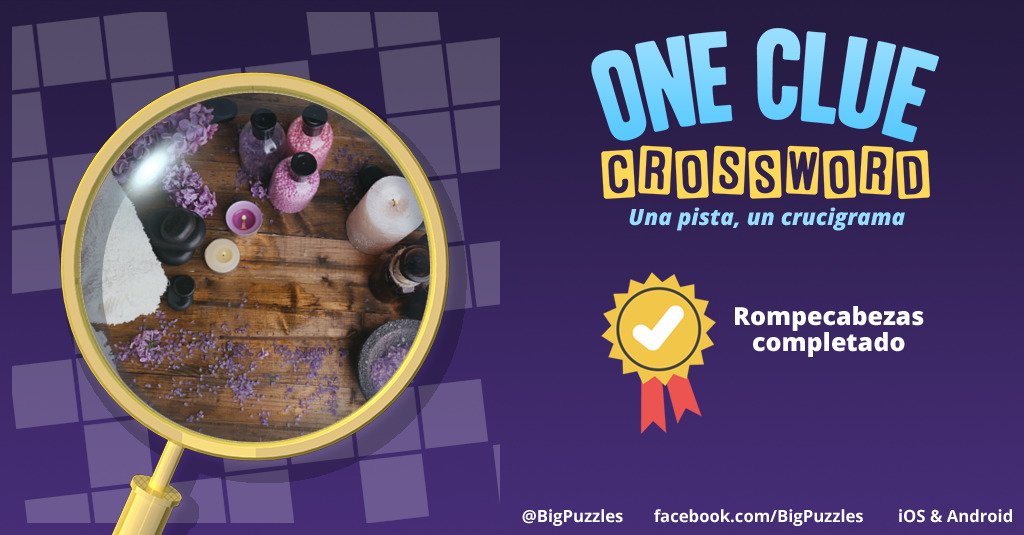 Bea1803g's tweet photo. He completado un rompecabezas en One Clue Crossword.
https://t.co/Yae1WcGBp9 #OneClueCrossword https://t.co/mnPIPMf3ii