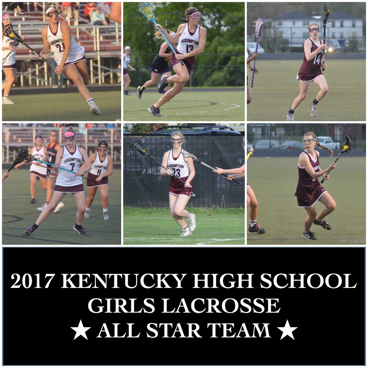 Congrats to Emily Boyce, Jessie Greive, Shelby Wuest, Marissa Coon, Nicole Hughes, &amp; Lauren Ozier being selected to play n the All Star Game