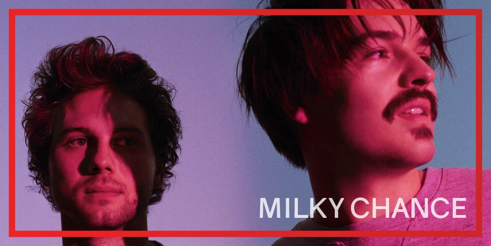 AXCMusicFactory's tweet photo. We’ve got major folk tunes coming your way with @MilkyChance performing at @FillmoreNC tonight. Get tix: https://t.co/ghYkbiRyDa https://t.co/Xmt2WnamWC