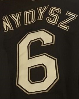 GHBLBlackSox's tweet photo. The Black Sox want to dedicate the year to our fallen brother Mark Wydysz #6. You're arm is broken but your spirit is strong! @GHBLbaseball https://t.co/iSbm0BPhgk