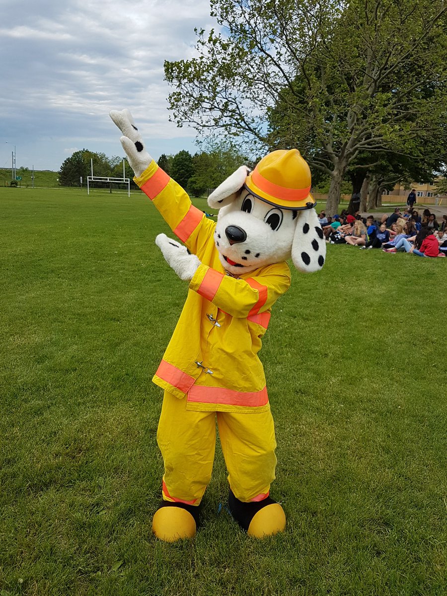 FireChiefSeth's tweet photo. "Swing Into Summer Safety" campaign kick off. Great program. Energetic staff and students. @FMPFSC @BlueJays @dsbn @RSSRaptors #ThoroldFES https://t.co/1owdXporu2