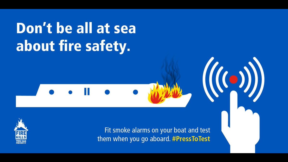 It's #BoatFireSafety week. If you know anyone in #Greenwich borough who could benefit from advice get in touch.