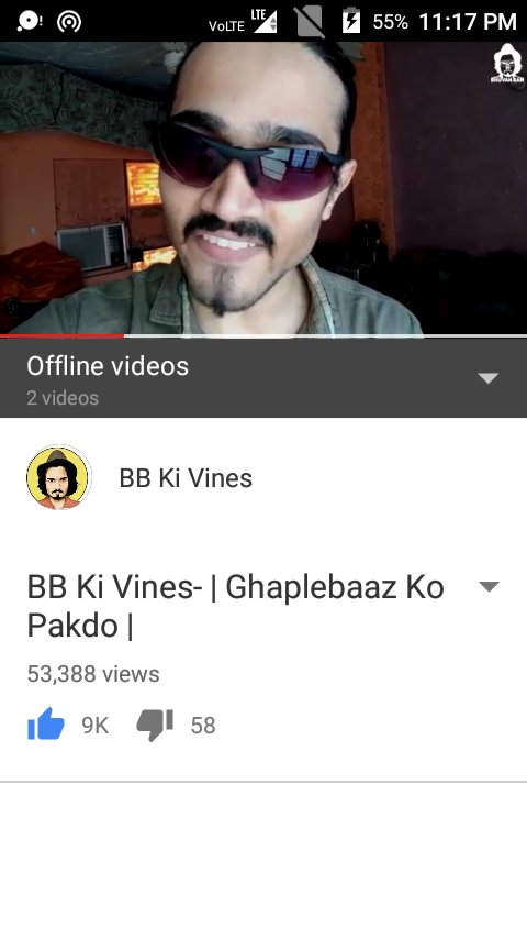 im_Yash07's tweet photo. @Bhuvan_Bam hehe😂😂 watched it over 15 times👌.... still can't stop laughing😂...#Hatzoff #Ghaplebaazkopakdo https://t.co/FV9WcW4VoT