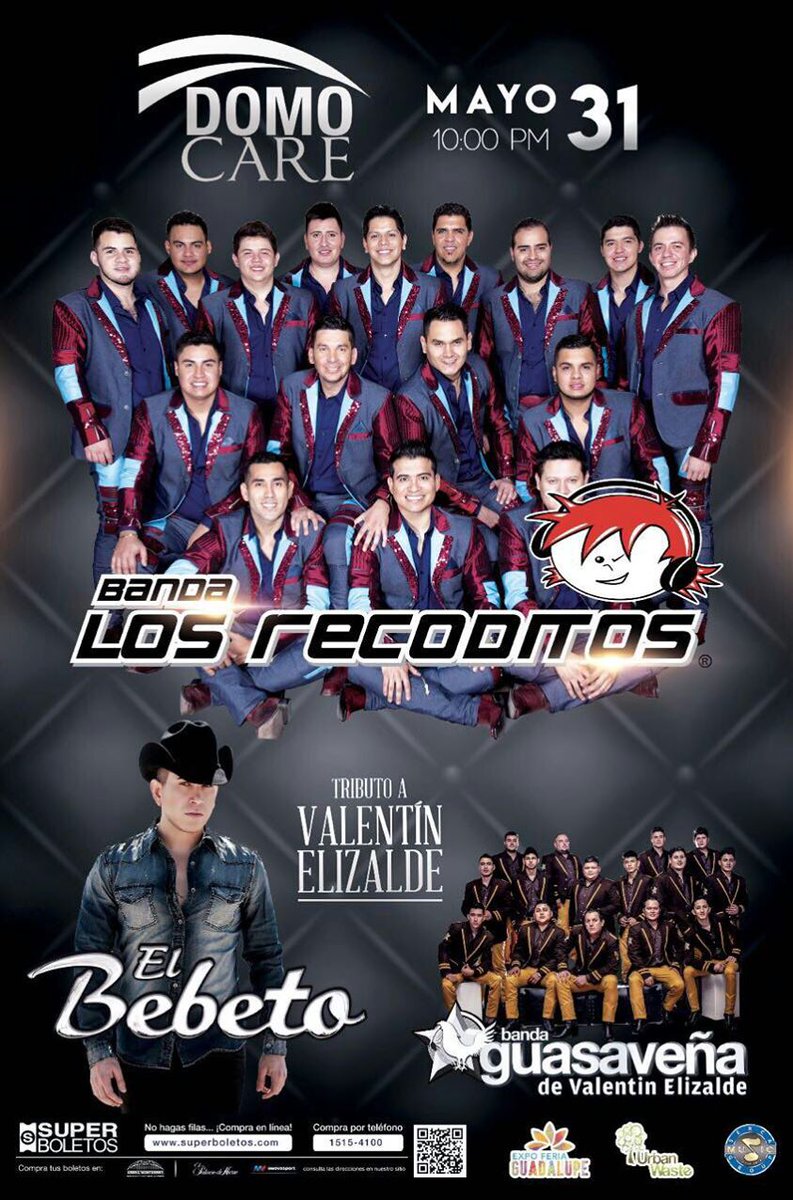 QueATodaMadre's tweet photo. Hoy @BANDARECODITOSS En Monterrey,NL  En El @domocaremty #Fierrooo.. https://t.co/dVaA4GyhGD