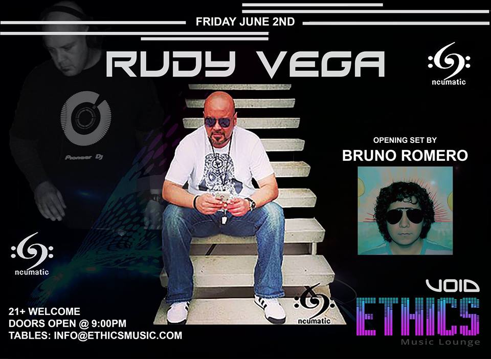 Friday at Ethics, <a href="/NeumaticMusicTX/">Neumatic Music</a> invades our dancefloor! Grooves by <a href="/dj_rudy_vega/">rudy vega</a> &amp; Bruno Romero
Event Page ⇨ bit.ly/2sn0t1N