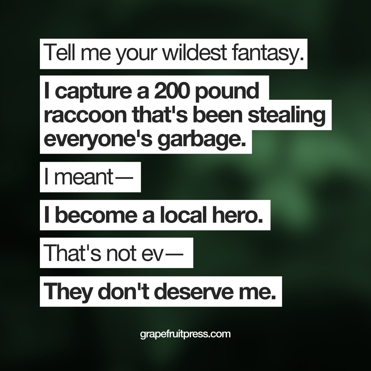 Wildest fantasy grapefruitpress.com/home/wildest-f…