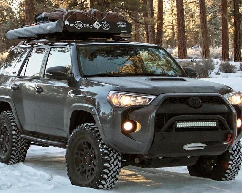 PrecisionLED's tweet image. Did you cruise any mountain trails this winter? #4Runner #Toyota #CaliforniaCrusier