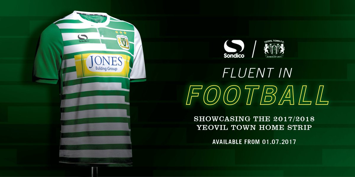 YTFC's tweet photo. Here it is - #YTFC's 2017/18 home shirt courtesy of @SondicoPro! Use the past to deliver the future. ⚽️ 🔥 https://t.co/YCwx5gcF4F