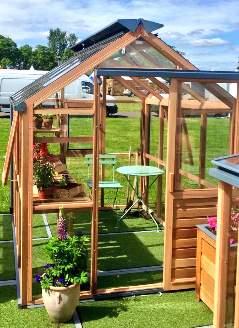 Build up for the <a href="/GabrielAsh11/">Gabriel Ash</a> stand at Gardening Scotland is now complete #GabrielAsh #GardeningScotland
