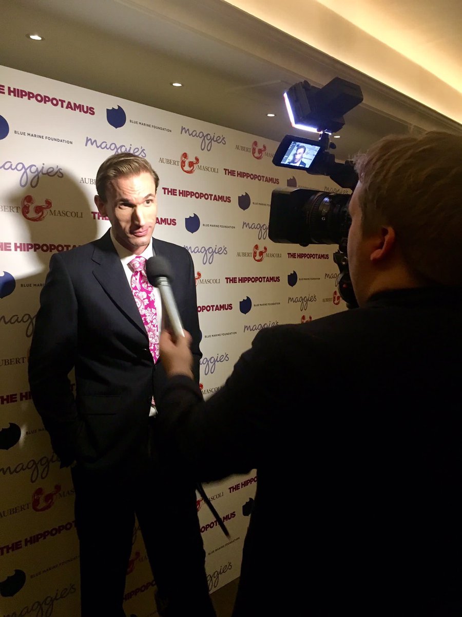 We're live from <a href="/TheMayFairHotel/">The May Fair Hotel</a> for a special #HippoTheMovie Q&amp;A screening in aid of <a href="/MaggiesCentres/">Maggie's Centres</a> &amp; <a href="/Bluemarinef/">Blue Marine Foundation</a>