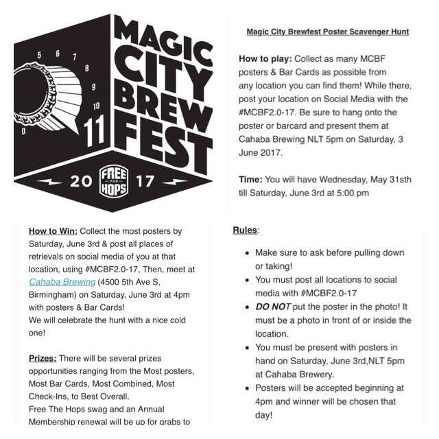 Rocket City Brewfest (RCBF_FTH) Twitter