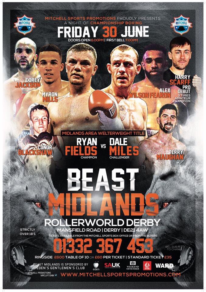 ryanfields1992's tweet image. 30th June fighting in my home town, first time I've fought local let me no if u wanting tickets 👊🏼💪🏼💪🏼 #teamfields