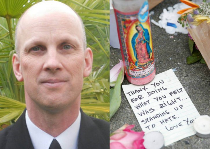 CatholicReview's tweet photo. R.I.P.--Oregon Catholic father of four killed trying to protect fellow passengers: https://t.co/FFRD778vQp

#RickBest https://t.co/nRibQ0Yf8I