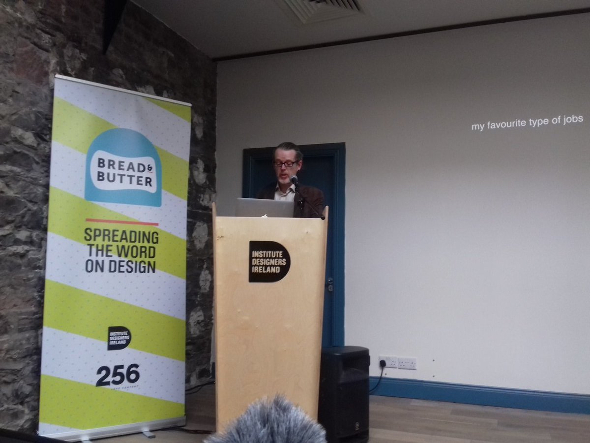 Steve Simpson says a pencil "allows him to create all that exists in the world...and all that doesn't exist too" #Bread&amp;Butter