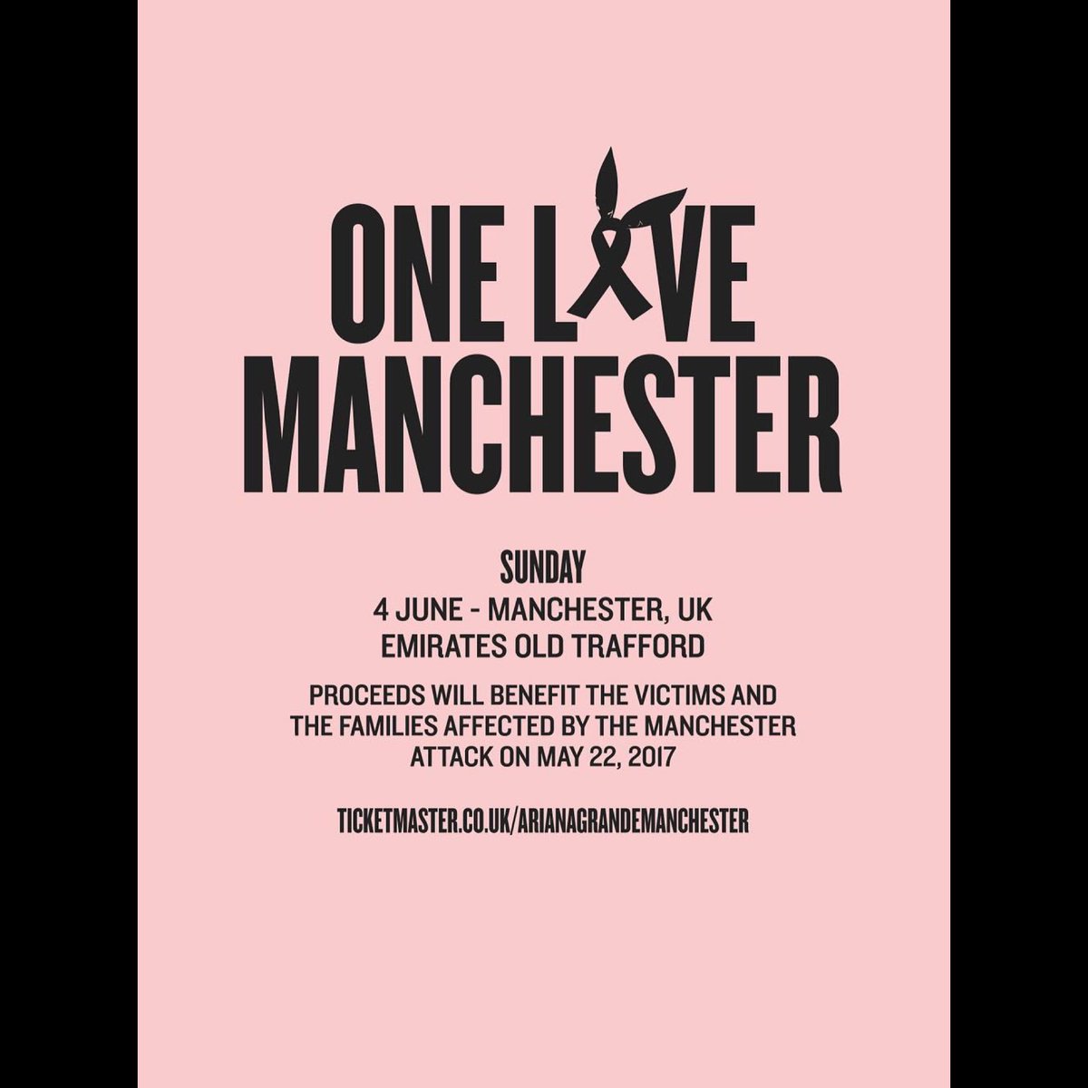 We stand united through the good and the bad. #onelove #Manchester 🖤