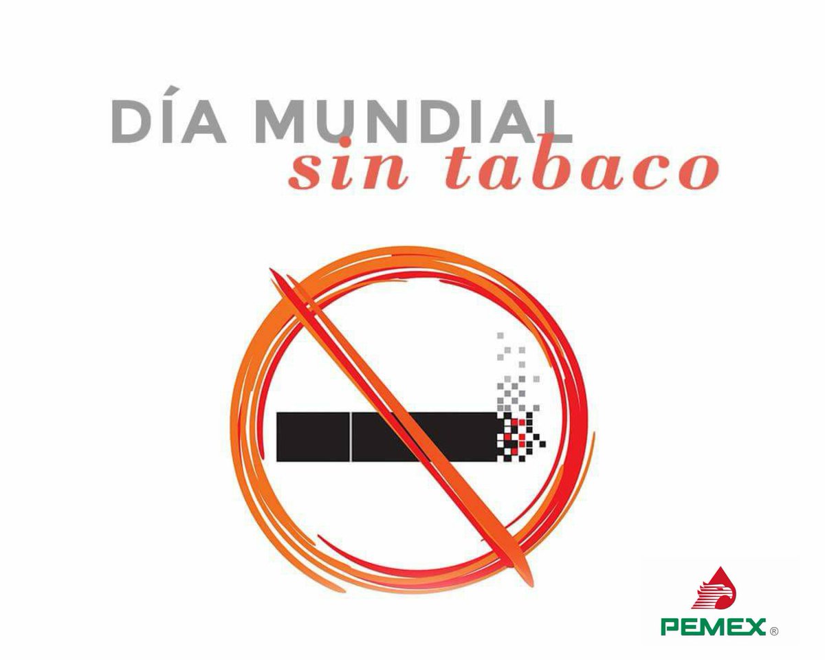 hcnpemex's tweet photo. #DíaMundialSinTabaco ¿A qué esperas para dejarlo? #SSPEMEX https://t.co/pHJPWd2pKS