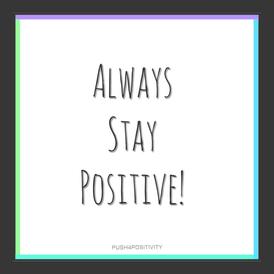 Push4Positivity's tweet photo. Challenge yourself to think positively. Start with 1 thought in the morning &amp; repeat as much as you possibly can!

https://t.co/03w1gljuM4 https://t.co/nkJ2xr3xxu