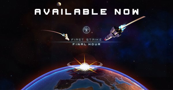 allevierminuten's tweet photo. 🚀🚀🚀 First Strike Final Hour is finally here! Nuclear destruction lies ahead - #indiegame #gaming #game #indiedev -
 https://t.co/Cvjo9fWSWQ https://t.co/vG30OFkQfz