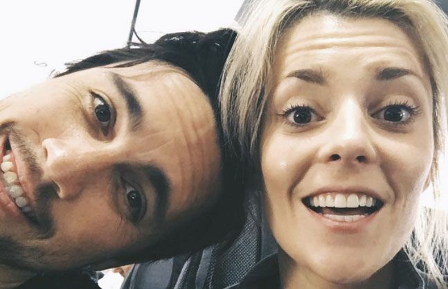trendallday's tweet photo. We're glad to hear that @gracehelbig and @chestersee are still friends! #Grester https://t.co/OCMRNcvWbL https://t.co/TkIuSexOqZ