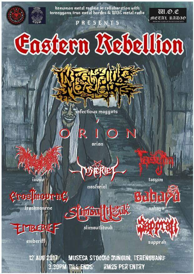 INFECTIOUS MAGGOTS invade terengganu! Be there! <a href="/InfectMaggots/">Infectious Maggots</a> <a href="/twt_metal_my/">twt_metal</a> <a href="/twt_gig/">TwtGig</a> <a href="/twt_muzik/">TwtMuzik</a> <a href="/CosmicVortex_GC/">Cosmic Vortex</a> <a href="/Extreme_Decay/">ExtremeDecay</a> <a href="/XTUSX/">TrgUndergroundScene</a>