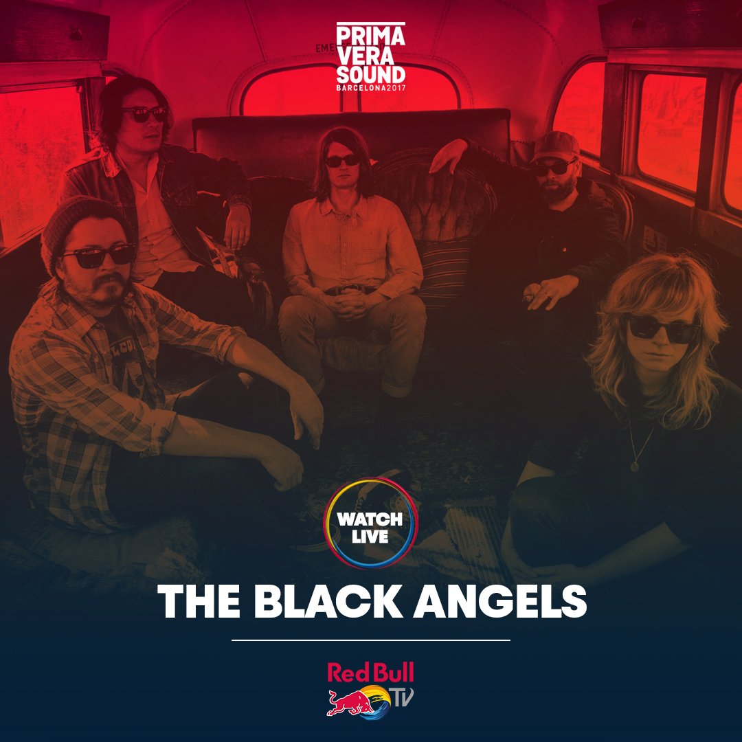 theblackangels's tweet photo. Tomorrow night we’re playing @Primavera_Sound! Not in Barcelona? Watch our set on @RedBullTV:  https://t.co/UMywGLxS3A 12:55 UTC/ 8:45 ET https://t.co/rWutJvVTEy