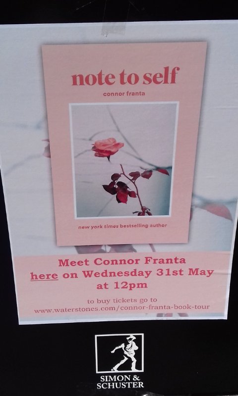Jessica_Elsey's tweet photo. I met the sweetest, most adorable person today! Thank you so much for coming to the UK @connorfranta I had a great day. 😊😚❤ #notetoselftour https://t.co/QCkihqT0DT