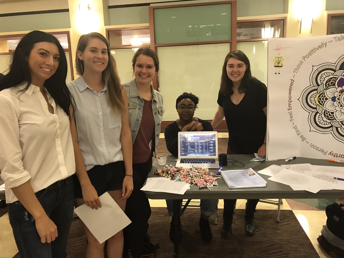 mdemoya's tweet photo. So proud of my PR Principles class &amp; their great work for the #MHADFair Creative &amp; informative. Great close to mental health awareness month https://t.co/tSG6YlaCFA