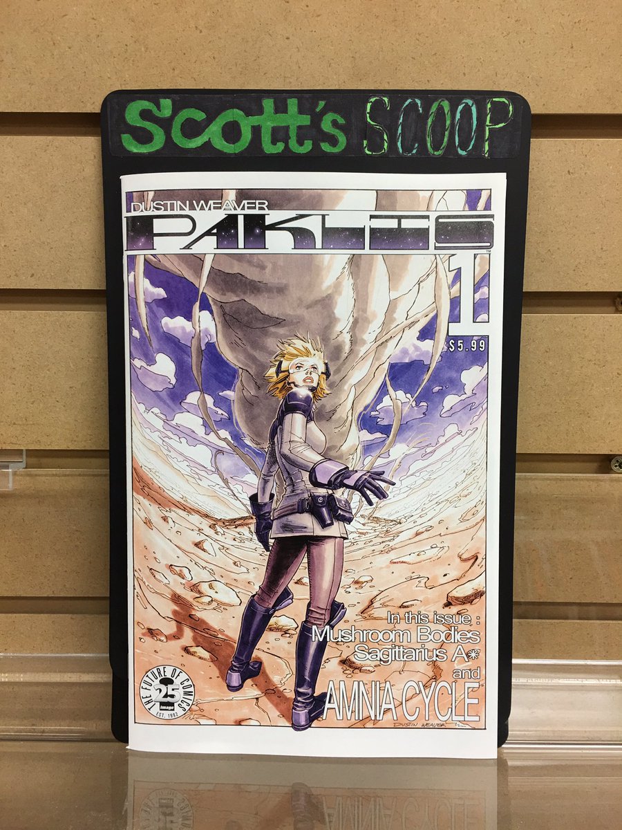 ArcaneComics's tweet photo. Scott's Scoop for the week is PAKLIS #1 from @DustinWeaver12. Out on @ImageComics. #ncbd #newcomicbookday #paklis https://t.co/jNhaOw7McM