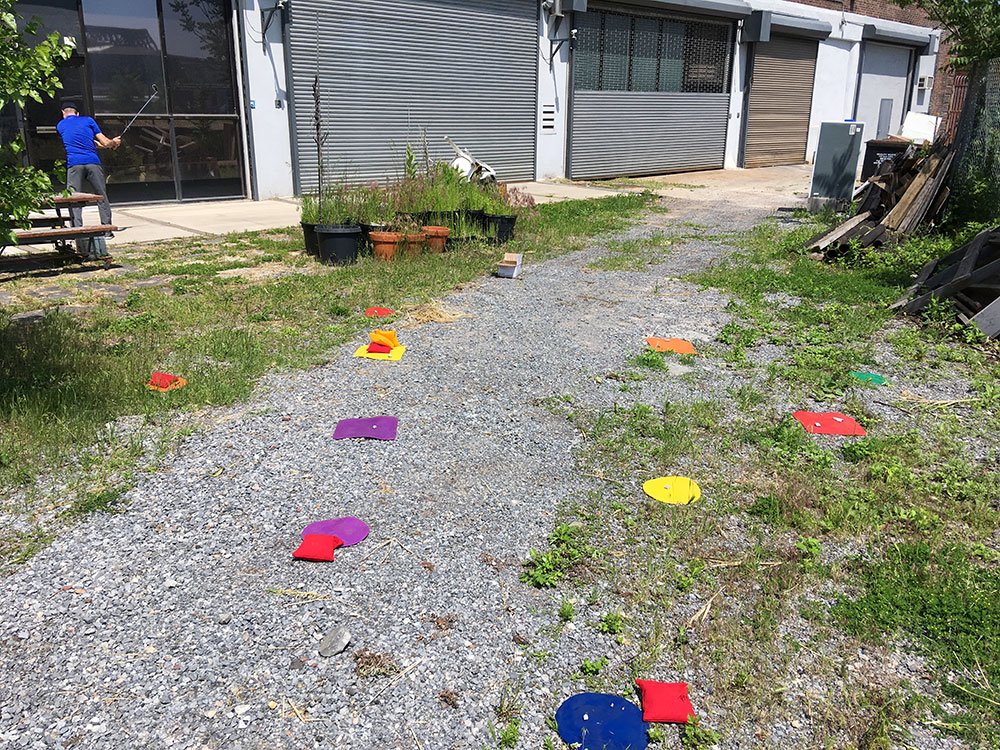 gtrefry's tweet image. I've wanted to make a lawn game for awhile, so I quite enjoyed trying out prototype 1 of Starry Night - a cornhole/astronomy mash-up: