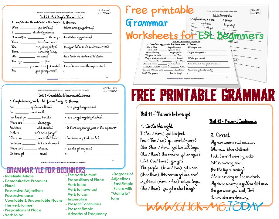 o xrhsths click me today sto twitter free printable esl grammar worksheets for beginners english uk usa canada efl https t co eynisujqev https t co ruwtxs5mth twitter