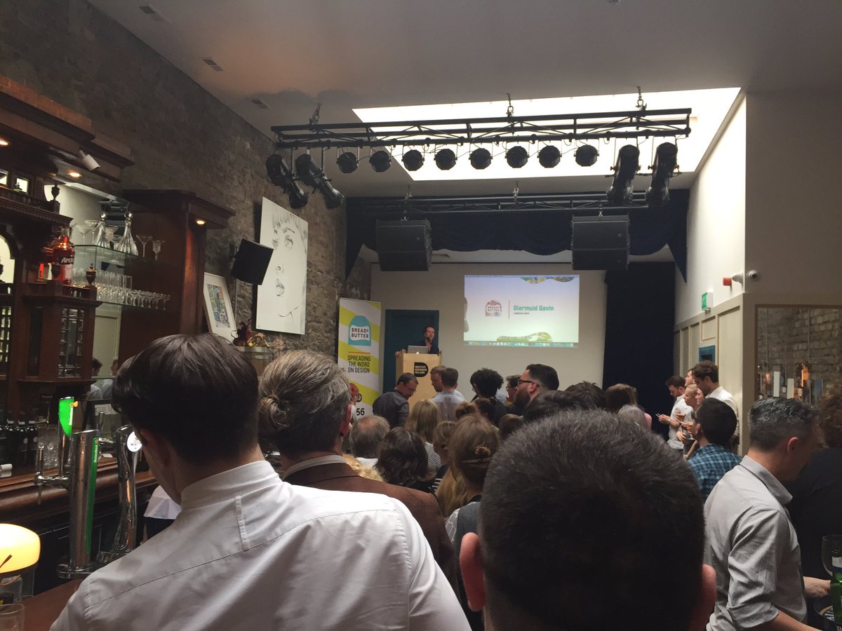 The incredible <a href="/DiarmuidDesigns/">Diarmuid Gavin</a> takes the stage to a packed <a href="/BagotsHutton/">Giofizz</a> in association with @256media #balancebydesign