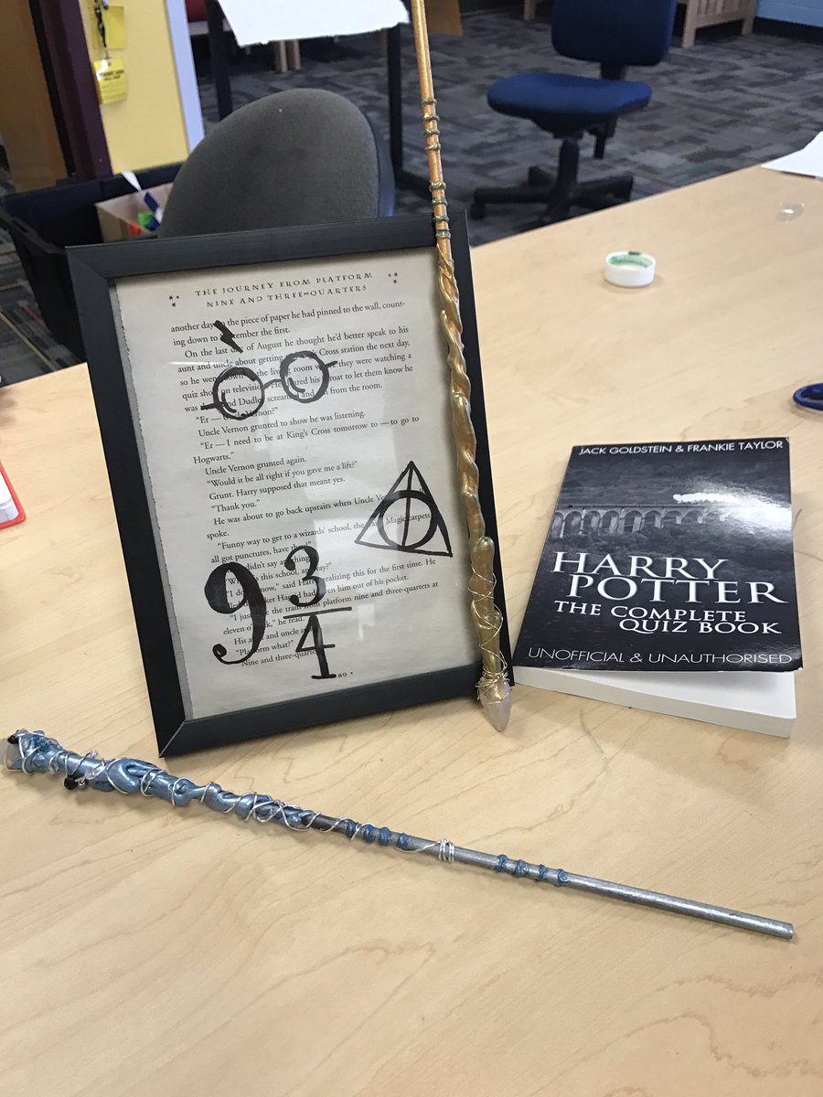 mrscoxslibrary's tweet photo. Harry Potter camp in full effect! #ApsSchools #DRMSLIB #HarryPotterFans #HarryPotterCamp #HarryPotter #ApsFoundation https://t.co/gFzJYKLKWe