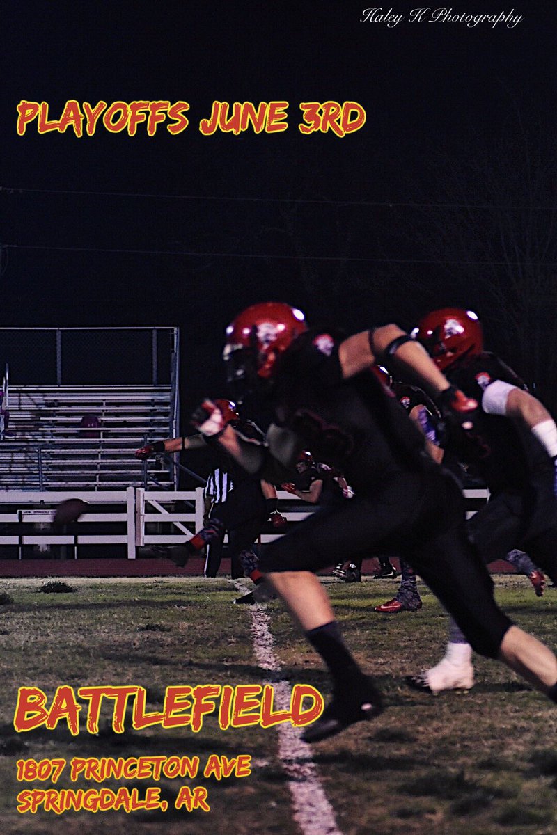 Sat. 6/3 NWA Battle vs DCFL Champion Arkansas Steelers 7pm 1807 Princeton Ave <a href="/Team_Springdale/">Team Springdale</a>