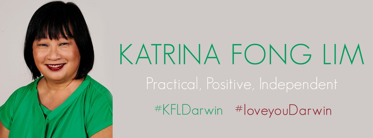kfonglim's tweet photo. I'm committed to being a Practical, Positive &amp; Independent leader for #Darwinnt. My reelection campaign launched #KFLdarwin #loveyoudarwin https://t.co/wgnQPQZZqT