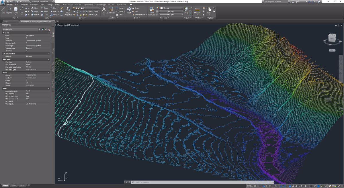 Processing data for a client, site control installed and data run through our render farm!