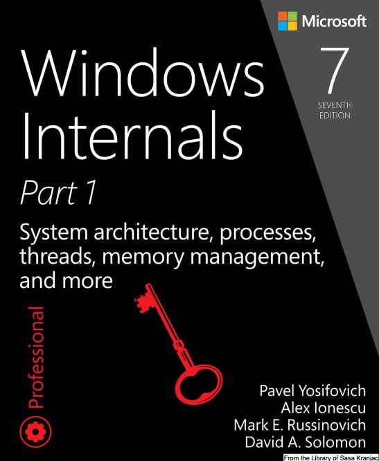 SasaKranjac's tweet image. Added to my bookshelf! Already have 4th, 5th &amp;amp; 6th Ed. Tnx to @zodiacon @aionescu @markrussinovich David Solomon @MicrosoftPress #winternals