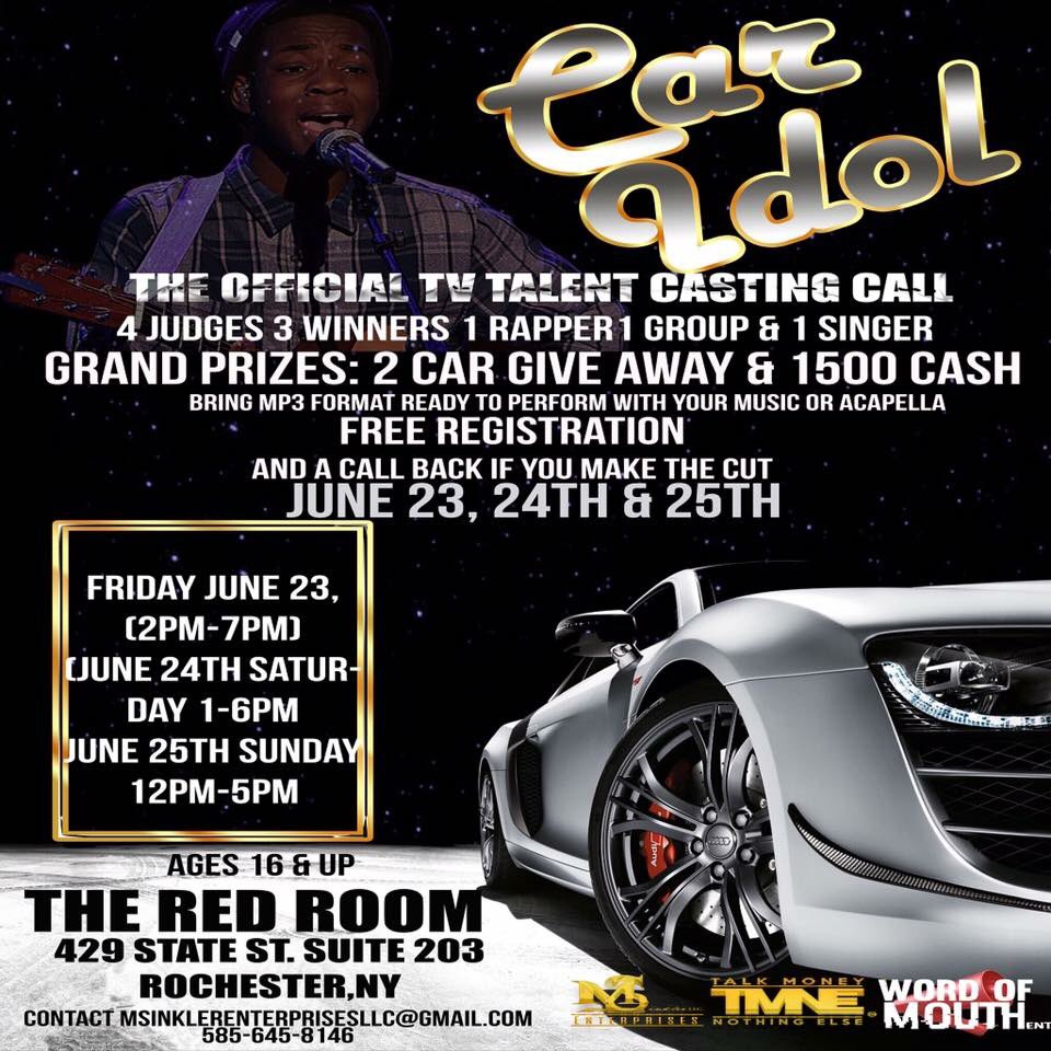 GottaBeGuilty's tweet photo. Calling all rappers, singers &amp; groups ‼️@caridoltvshow @TMNE_TalkIt @585famousfamous https://t.co/5y8BuVuy1m