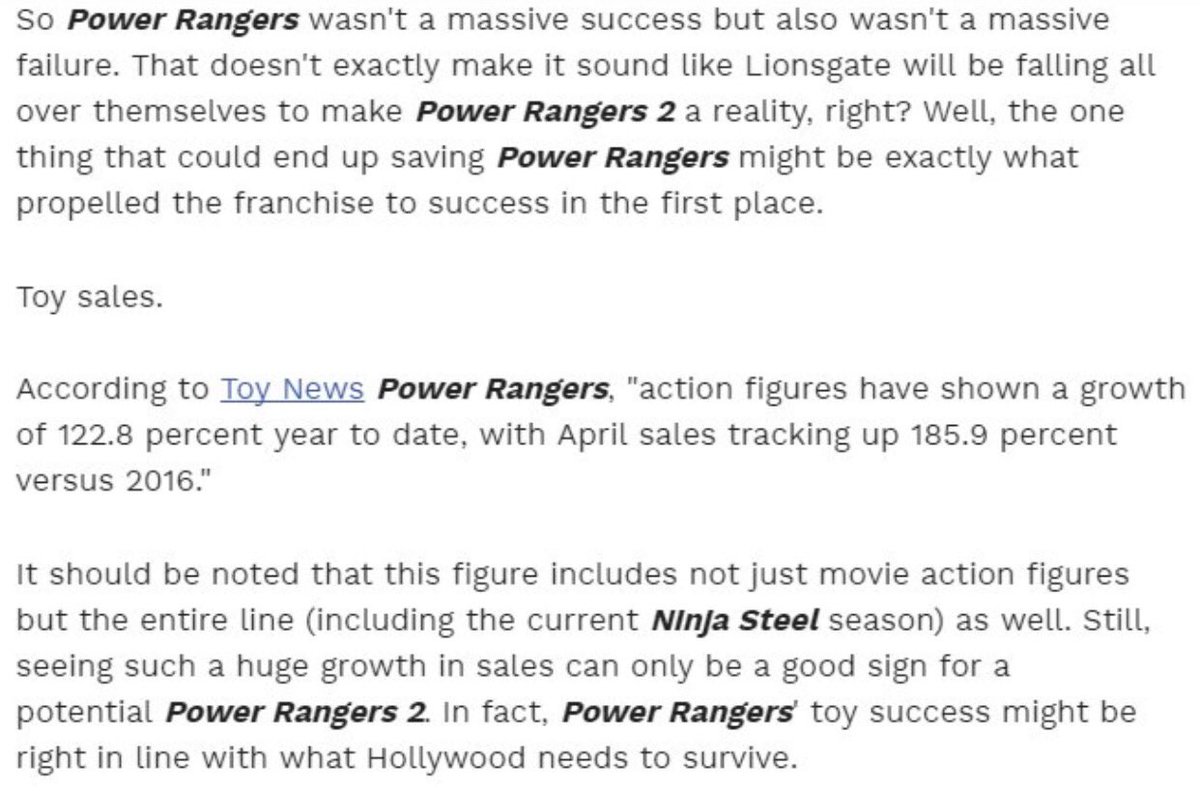 TriniGomezisgay's tweet photo. BUY POWER RANGERS TOYS!! WE CAN SAVE THIS MOVIE!!! #savepowerrangers https://t.co/bo3pWAJMeR
