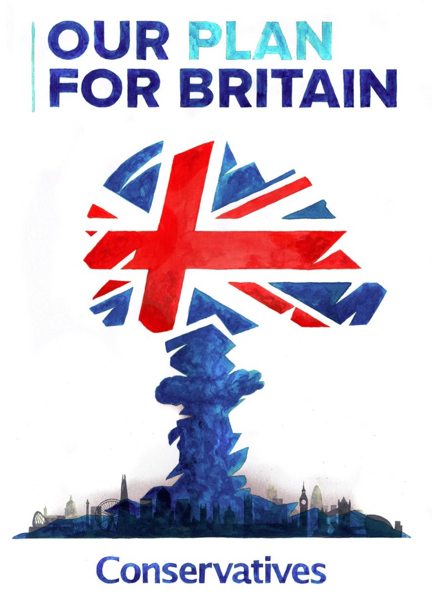 darrenmoore's tweet photo. Tory #planforbritain a commitment to first-use of nuclear weapons in whichever war Trump decides we're all going to die in. #BBCDebate https://t.co/CLSgFwCJxX