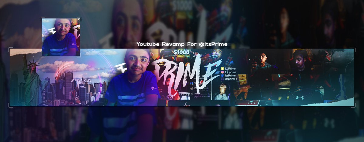 BaileysVisuals's tweet photo. Youtube Revamp For @ltsPrime 
Like and Rt So He Can See!
DM If You Want irl Related Revamps https://t.co/g6V5u84VFN