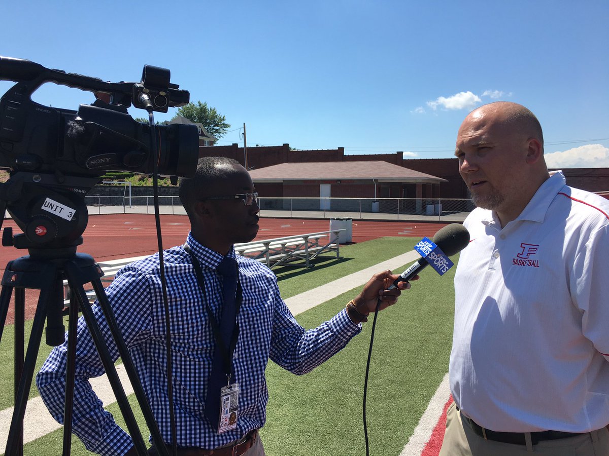 ron Farrar Caught Up With Phs Principal Kenny Demoss About Pending New Head Football Coach Mike Byus Catch Me At The Desk With The Latest Wtap T Co Etgc8ar7xq