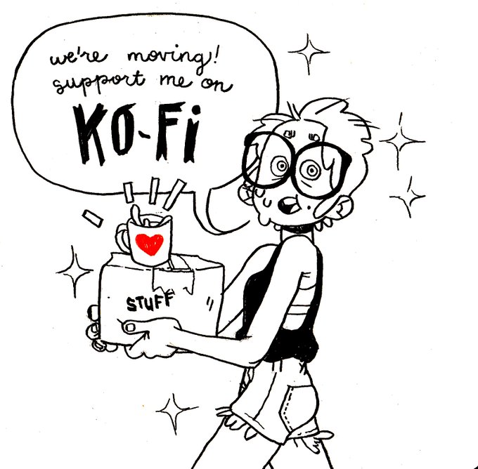 activity has been low because my partner and i are preppin to move! all ko-fi money raised helps us get furniture!
https://t.co/3KS5xilmBB 