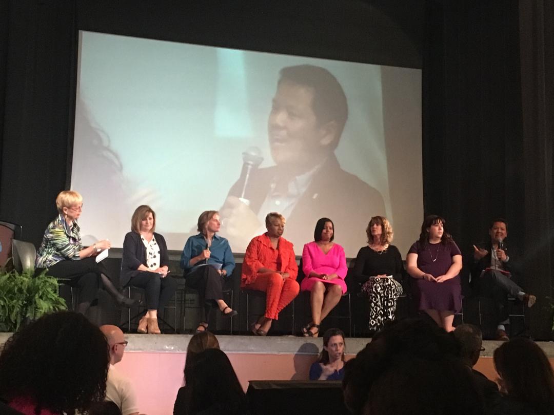 Proud of Stephen Chang from National Equity Project- strong males standing up for strong women. All gain! <a href="/equityproject/">National Equity Project</a> #denvergenderequity