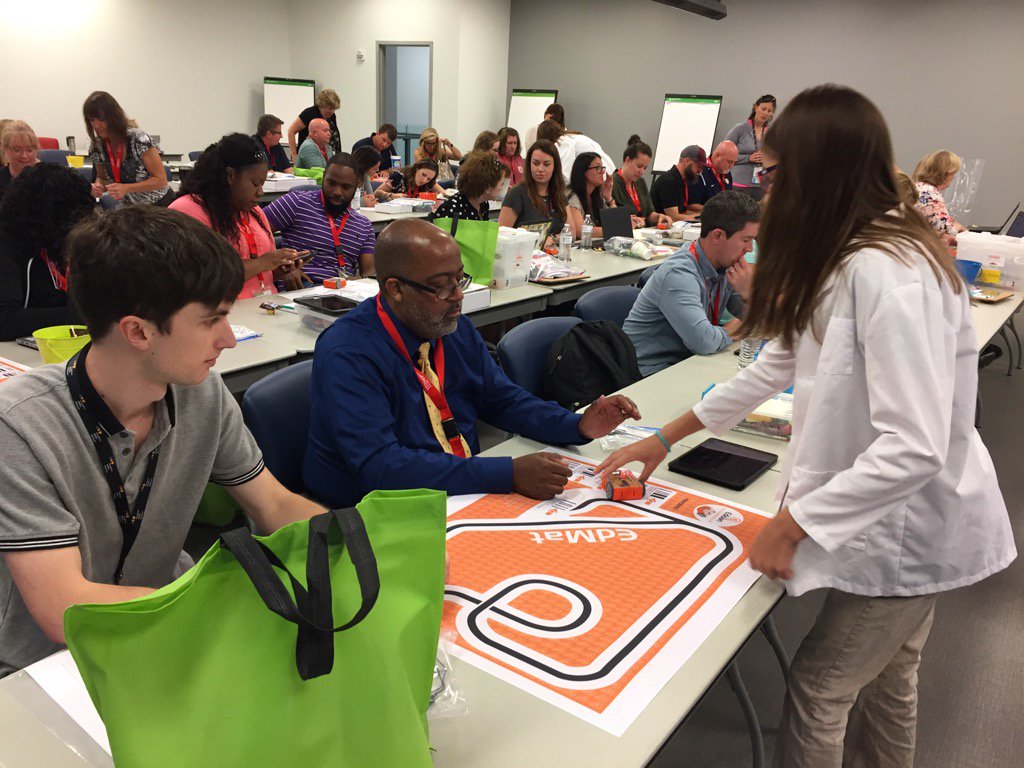SarahJessie429's tweet photo. TeachReady teachers are really loving Edison robots @MeetEdison #teachreadytn https://t.co/HBNYjpowS7
