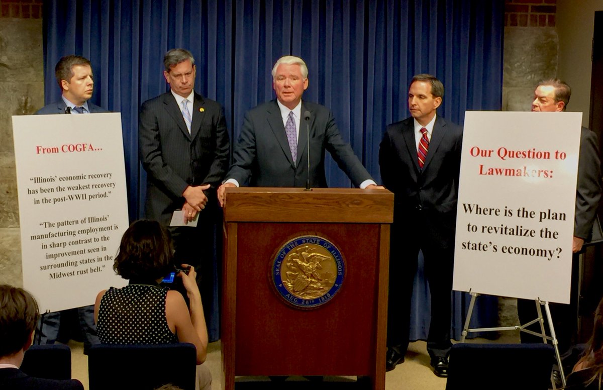 IMA_Today's tweet photo. The state’s premier biz groups have labeled the spring legislative session as “one of the worst for employers”... #ILRaceToBottom https://t.co/H2gXkPcadk