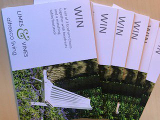 See you all at Country Homes and Interiors for a chance to win these fabulous chairs.  Find us on Stand D21. <a href="/countryhomesmag/">Country Homes</a>