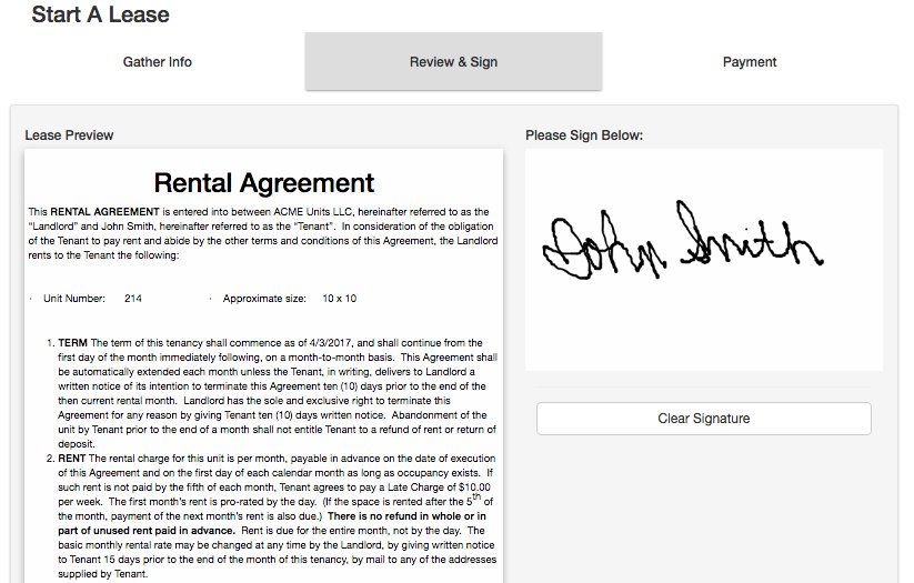 UnitTrac's tweet image. Track, execute &amp;amp; store #selfstorage leases with the e-Signature application in #UnitTrac. 30-day risk free trial. unittrac.com/signup