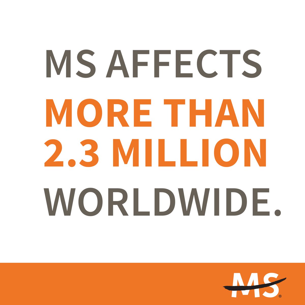 National MS Society tweet media
