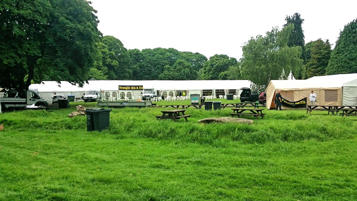 Becket's Park beginning to look like the best festival of independent drink in the East Midlands, opens from 11:00am Friday